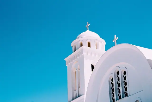 Beautiful beaches in Paros, Greece