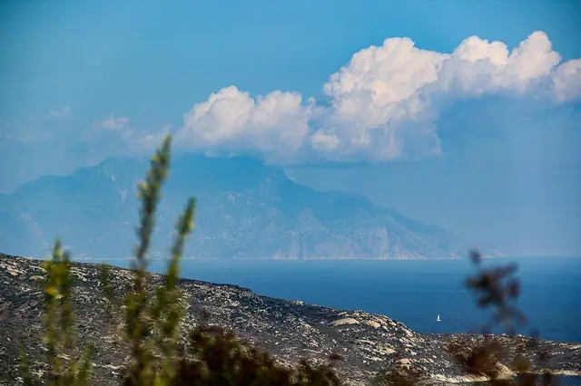 Beautiful beaches in Chalkidiki, Greece