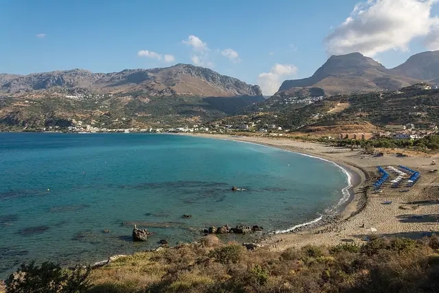 Plakias Beach in Crete