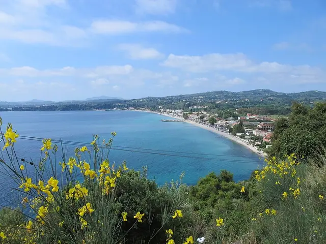 Ipsos Beach in Corfu