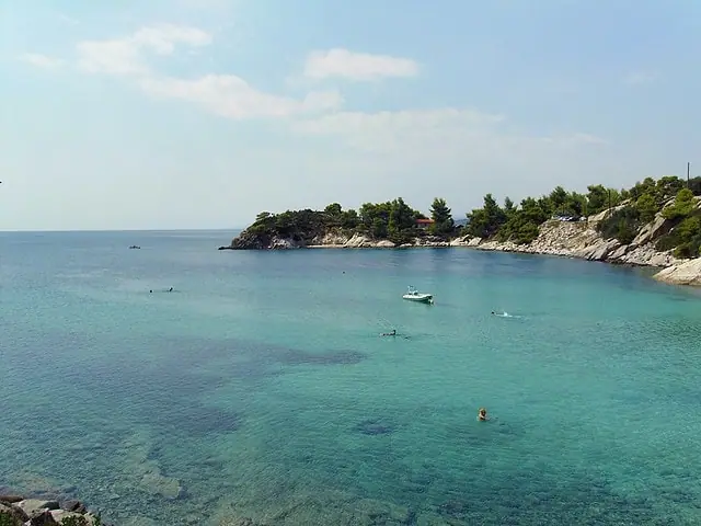 Spathies Beach in Chalkidiki