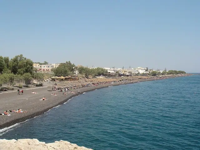 Kamari Beach, Santorini